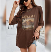 Coffee Comfort Women's Baggy Tee - 19bay